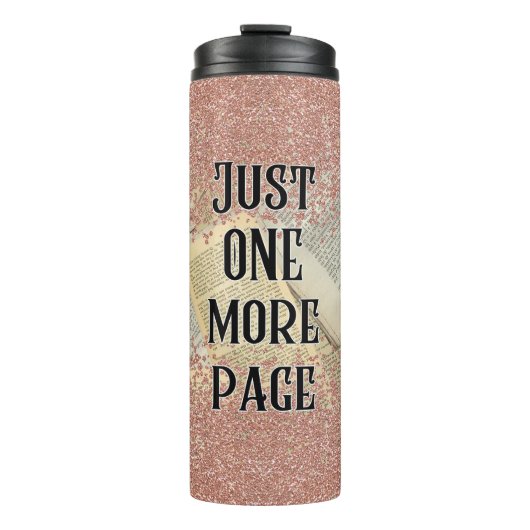 Bouteilles Isothermes Juste une page de plus (Devant)