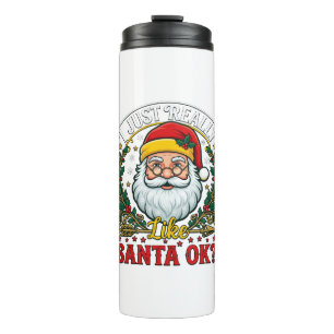 Bouteilles Isothermes Juste Vraiment Comme Santa Ok Noël Claus Houx Wr