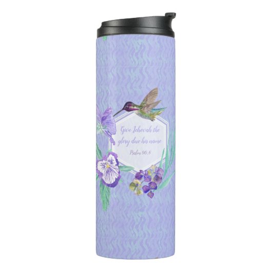 Bouteilles Isothermes JW year customizable text (Tourné sur la gauche)