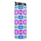 Bouteilles Isothermes Kaleidoscope Fleur d'Azur (Tourné sur la droite)