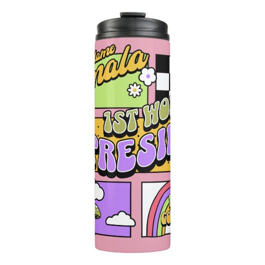 Bouteilles Isothermes Kamala Harris 1ère femme Présidente Inauguration (Devant)