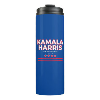 Bouteilles Isothermes Kamala Harris 2024 Tumbler de campagne présidentie