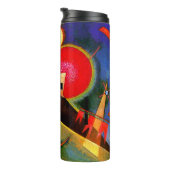 Bouteilles Isothermes Kandinsky - En Bleu, oeuvres d'art célèbres (Tourné sur la droite)