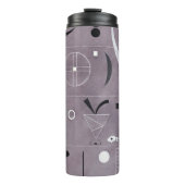 Bouteilles Isothermes Kandinsky - Quatre Parties, art abstrait, (Devant)