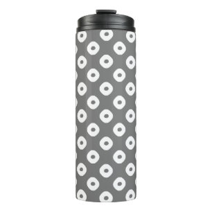Bouteilles Isothermes "Kanoko" Fawn Spot Motif Blanc