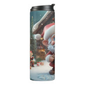 Bouteilles Isothermes Kawaii Cute Père Noël (Tourné sur la gauche)