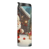 Bouteilles Isothermes Kawaii Cute Père Noël (Tourné sur la droite)