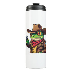 Bouteilles Isothermes Kawaii Drôle Cowboy Occidental Amateurs de grenoui