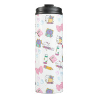 Kawaii Mignons Chats & Papeterie Pastel Thumbler 