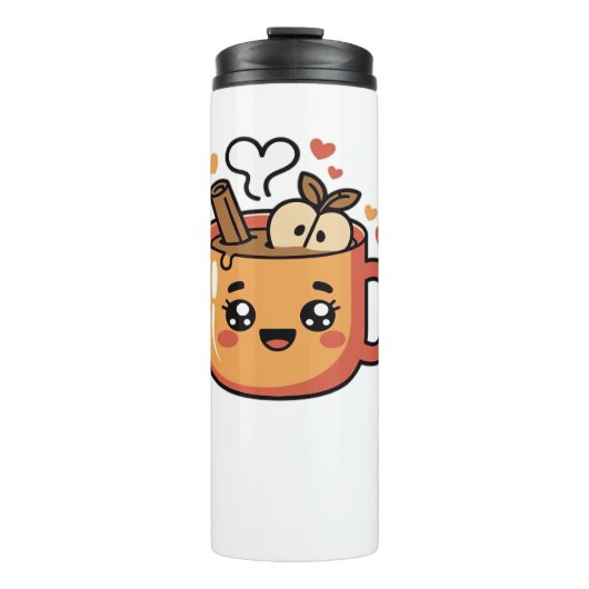 Bouteilles Isothermes kawaii thé d'automne classique T-shirt (Devant)