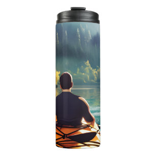 Bouteilles Isothermes Kayak dans les montagnes