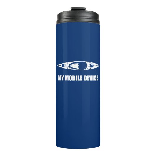 Bouteilles Isothermes Kayak, mon appareil mobile (Devant)