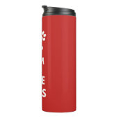Bouteilles Isothermes Keep calm and love dogs (Tourné sur la droite)