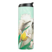 Bouteilles Isothermes Keeshony in Tulips Peinture mignonne Original Chie (Tourné sur la gauche)