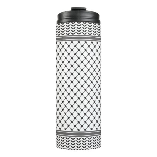 Bouteilles Isothermes Keffiyeh Motif palestinien (Devant)