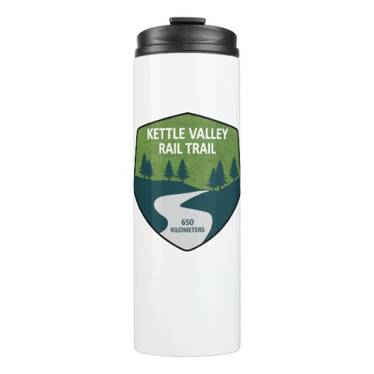 Bouteilles Isothermes Kettle Valley Rail Trail Colombie-Britannique (Devant)