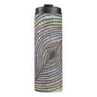 Kian | Tasses thermiques en art abstrait dessiné à