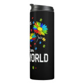 Bouteilles Isothermes Kids With Autism Are My World BCBA RBT ABA Therapi (Tourné sur la droite)