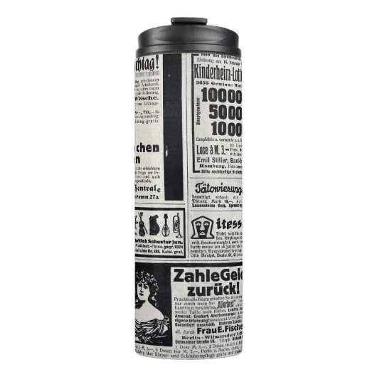 Bouteilles Isothermes Kiev historique : Illustration d'un journal de 191 (Devant)