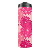 Kimono floral moderne Impression, Coral rose