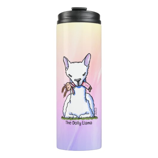 Bouteilles Isothermes KiniArt Dolly Llama (Devant)