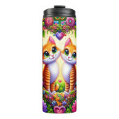 Bouteilles Isothermes Kitten Heart Arch Spring Floral (Devant)