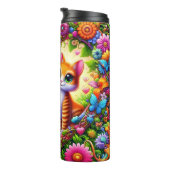 Bouteilles Isothermes Kitten Heart Arch Spring Floral (Tourné sur la droite)