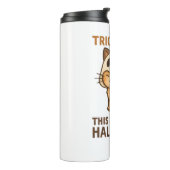 Bouteilles Isothermes kitty portant un masque prêt pour sa première Hall (Tourné sur la gauche)