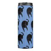 Bouteilles Isothermes Kitty Voices Black Cat Motif Blue (Dos)