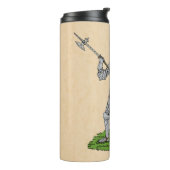 Bouteilles Isothermes Knight anglais du XVe siècle (Tourné sur la gauche)