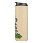 Bouteilles Isothermes Knight anglais du XVe siècle (Tourné sur la droite)