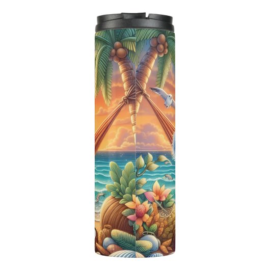 Bouteilles Isothermes Koala dormant à la plage Hammock (Dos)