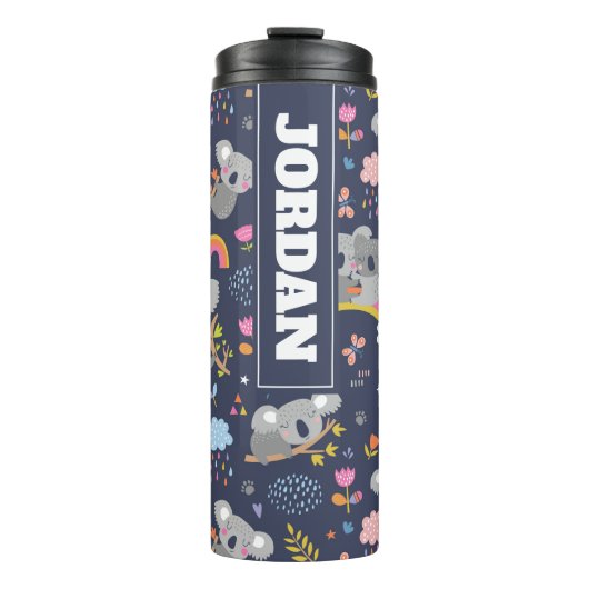 Bouteilles Isothermes Koala Rainbow Love Motif (Devant)