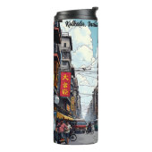 Bouteilles Isothermes Kolkata, Inde centre-ville Keepsaké Souvenir (Tourné sur la gauche)