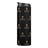 Bouteilles Isothermes Korman Productions Logo YouTube Chaîne Carrelée (Tourné sur la droite)