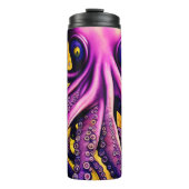 Bouteilles Isothermes Kraken Octopus avec nom personnalisé (Devant)