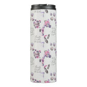 Bouteilles Isothermes La beauté vient du motif d'intérieur (Dos)