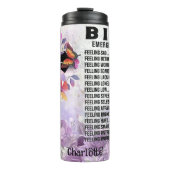 Bouteilles Isothermes La Bible : Numéros D'Urgence, Foi, Croix (Devant)