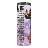 Bouteilles Isothermes La Bible : Numéros D'Urgence, Foi, Croix (Dos)