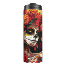 La Catrina Calavera Jour de l'Halloween Morte