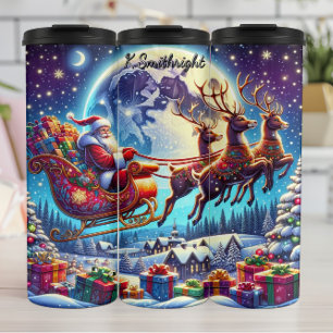 Bouteilles Isothermes La chevauchée interstellaire de la veille de Noël
