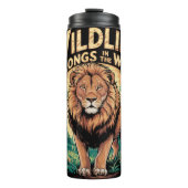 Bouteilles Isothermes La Faune Appartient Au Tee Sauvage (Devant)