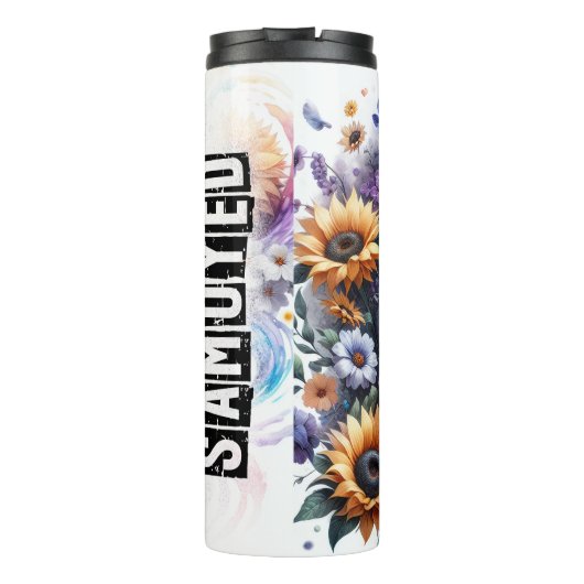 Bouteilles Isothermes La flambée florale de Samoyed (Dos)