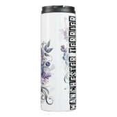 Bouteilles Isothermes La fleur puissante de Terrier de Manchester (Dos)