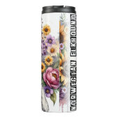 Bouteilles Isothermes La forêt fleurie d'Elkhound en Norvège (Dos)