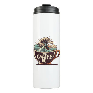Bouteilles Isothermes La Grande Vague De Café