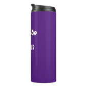 Bouteilles Isothermes La Gratitude Est Contagieuse (Tourné sur la droite)