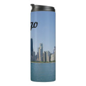 Bouteilles Isothermes La ligne aérienne de Chicago (Tourné sur la droite)