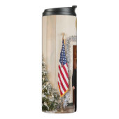 Bouteilles Isothermes La Maison Blanche de Noël de Donald & Melania Trum (Tourné sur la gauche)