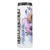 Bouteilles Isothermes La Majesté florale de Léonberger (Dos)